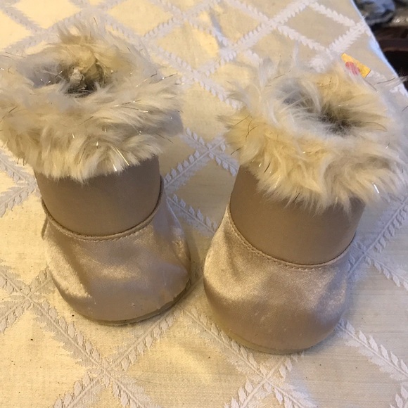 Gold build a bear dog w boots and coat - Picture 6 of 9